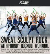 POUND.® Rockout. Workout.